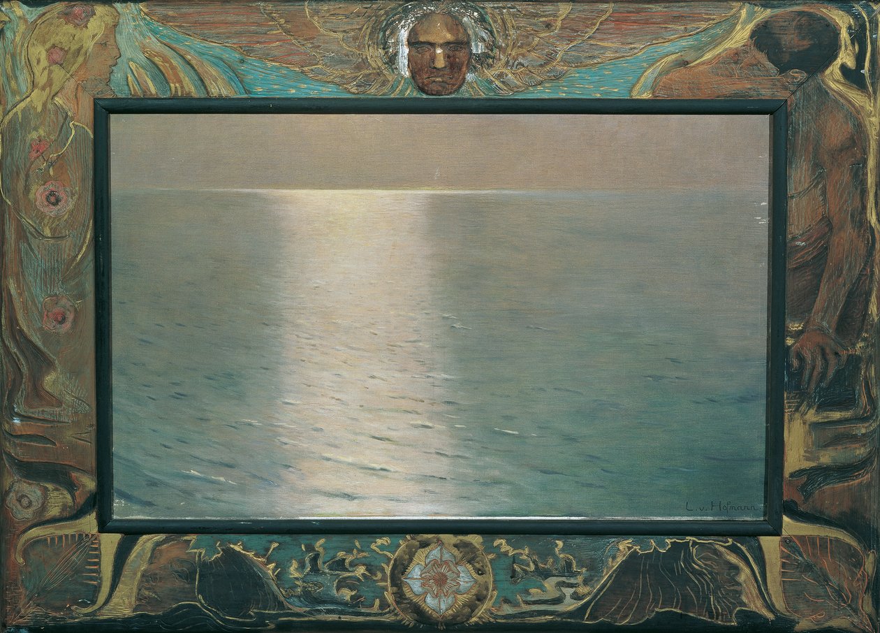 Largo (Sonnenuntergang) von Ludwig von Hofmann