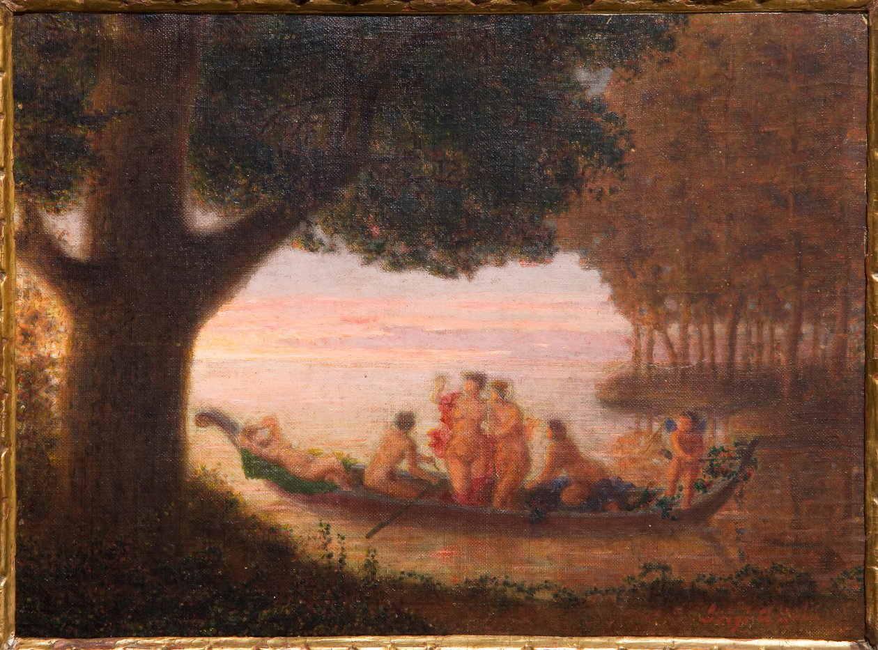 See und Nymphen von Luigi Asioli