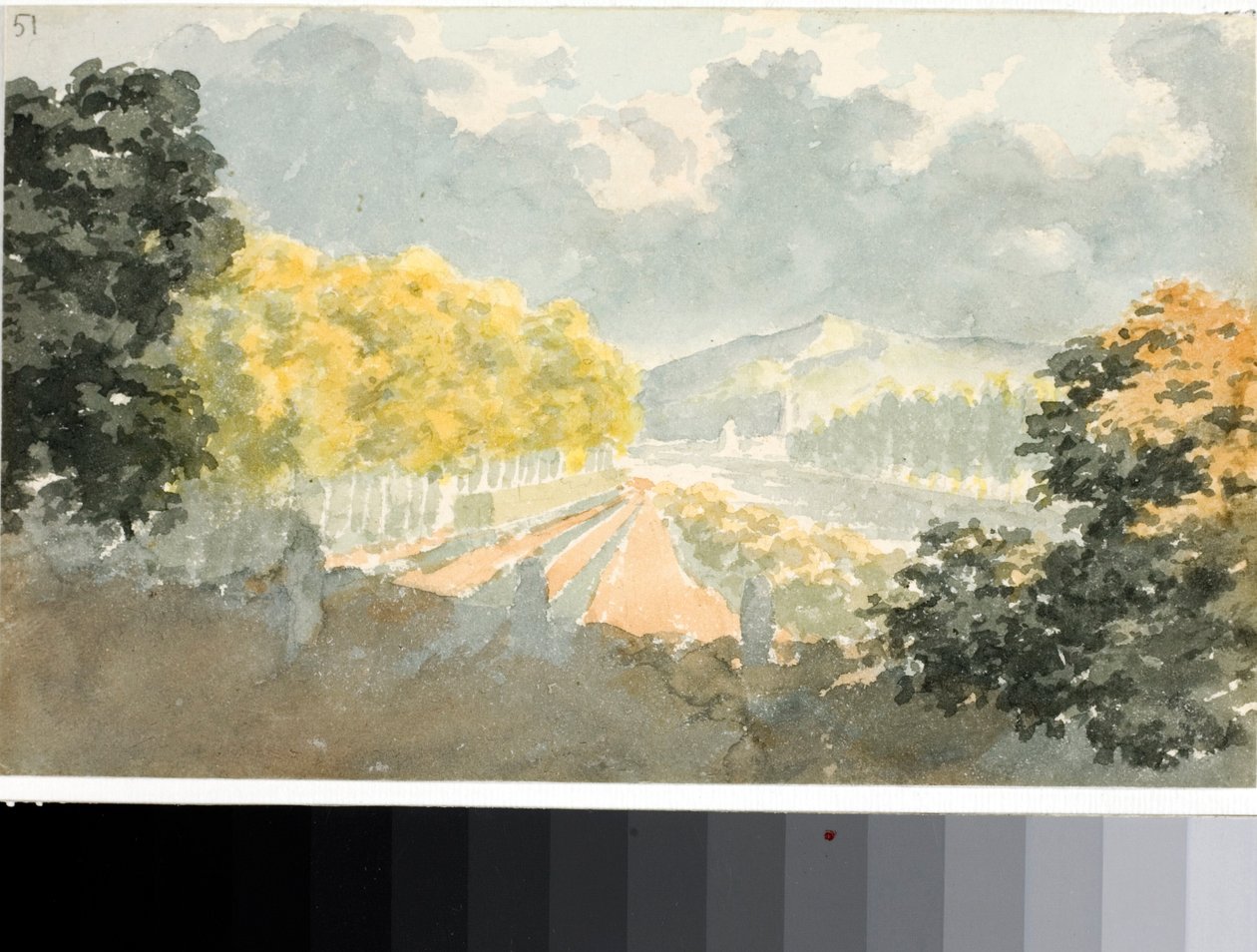 Landschaft, Italien von Luigi Garibbo