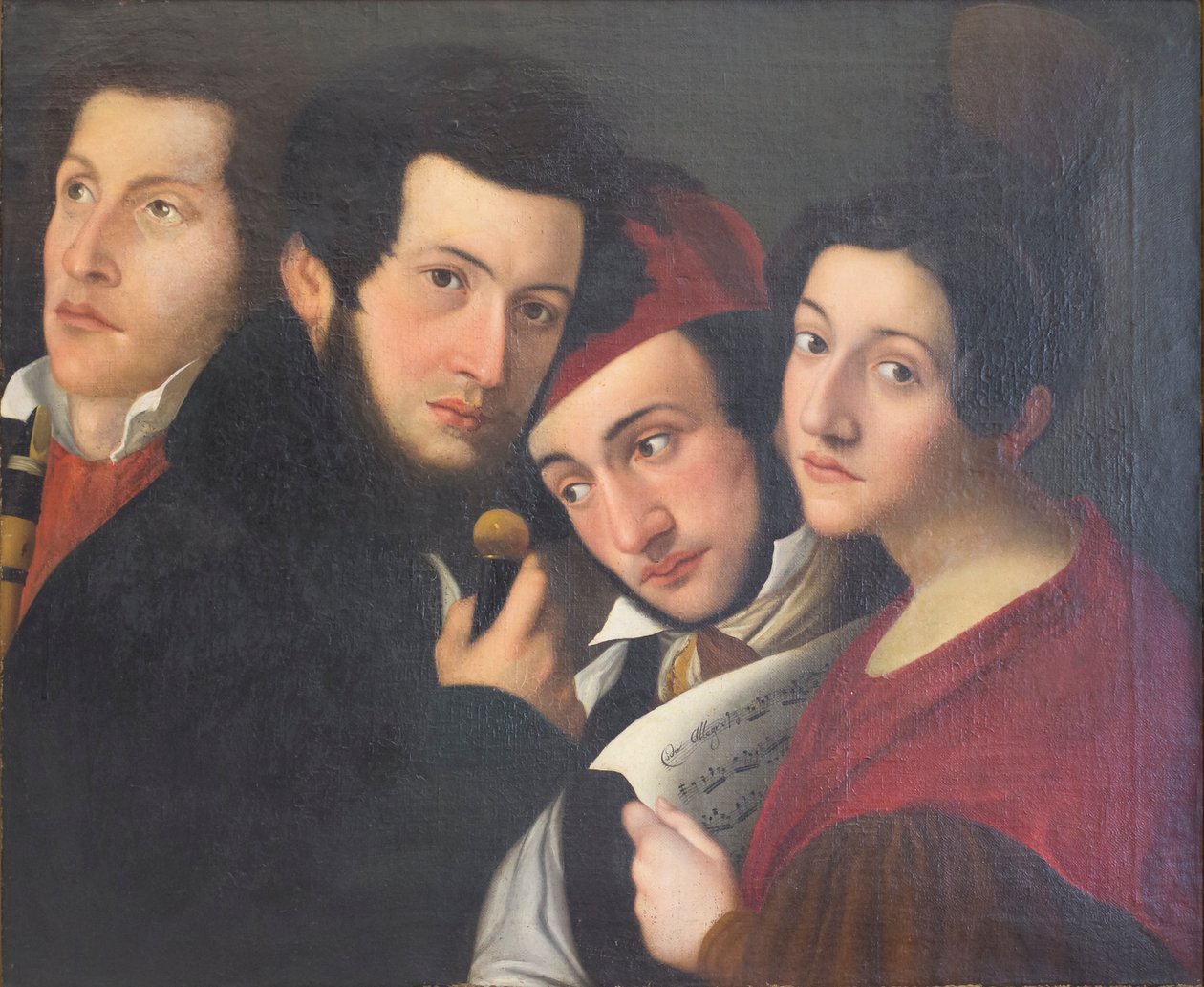 Familienporträt von Luigi Pedrazzi