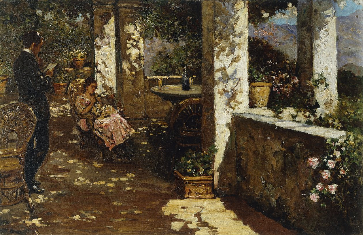Ruhe auf der Terrasse von Luigi Rossi