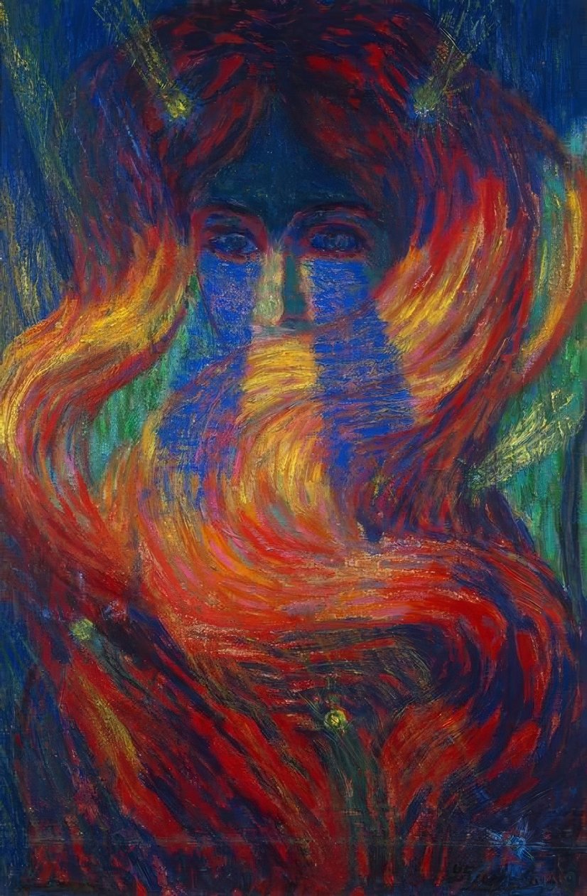 Chioma (Die Haare von Tina) von Luigi Russolo