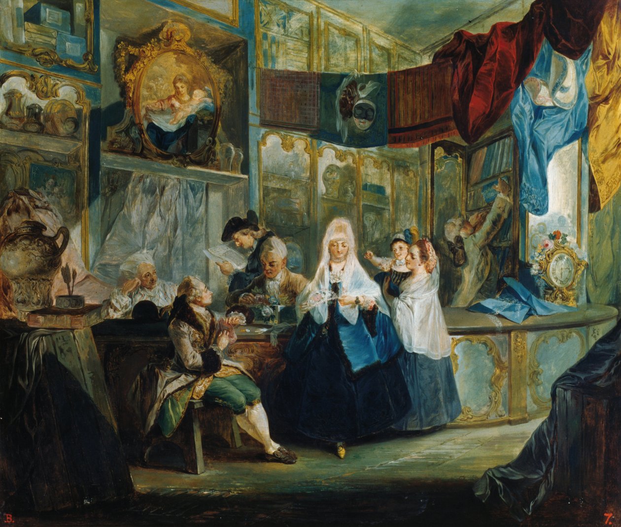 Der Laden von Luis Paret y Alcazar