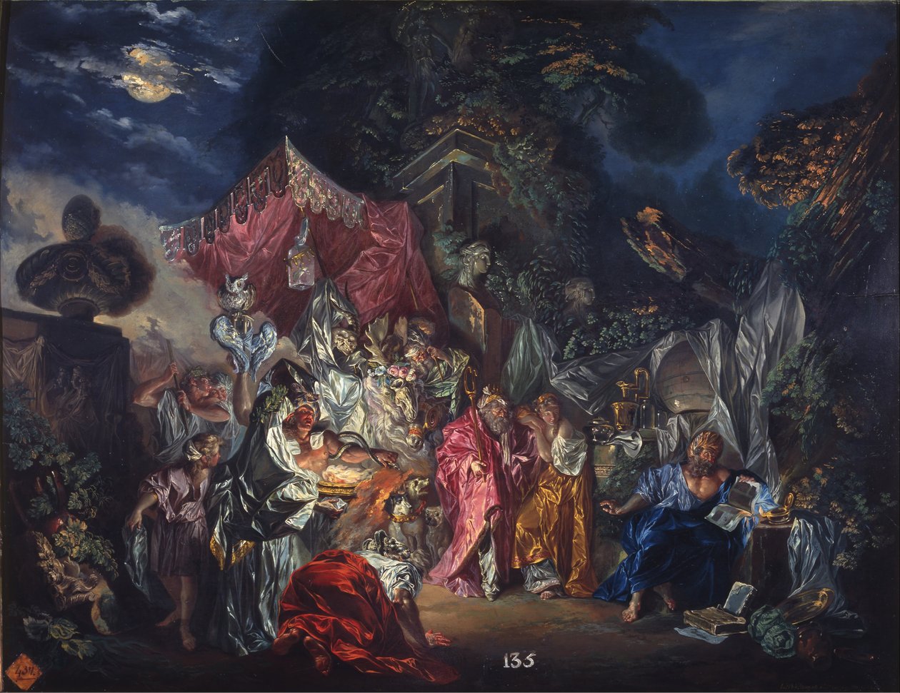 Umsicht von Diogenes von Luis Paret y Alcazar