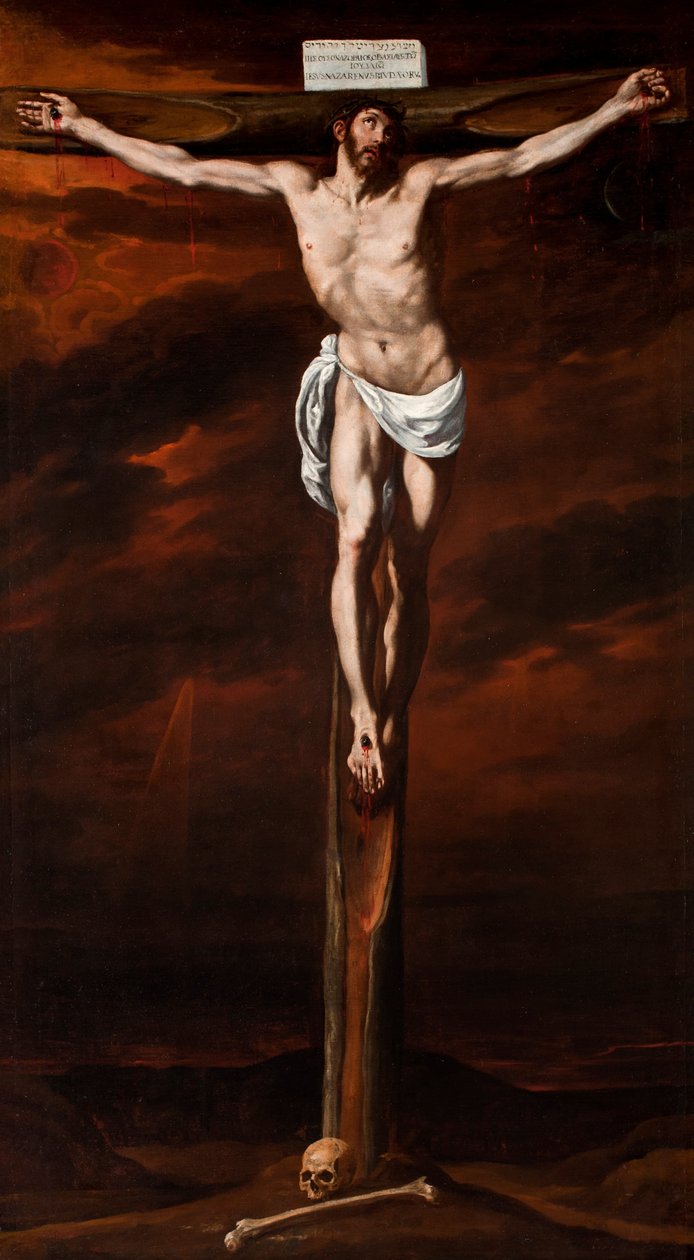 Cristo crucificado von Luis Tristán