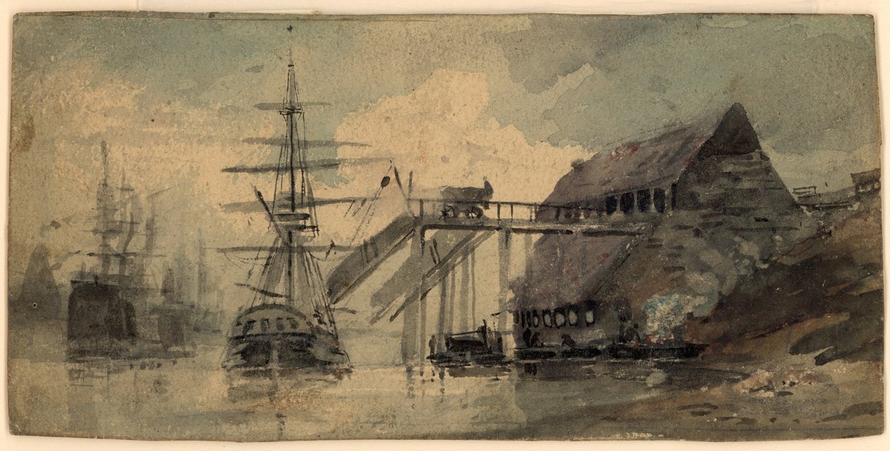 Kohlenstaiths am Tyne von Luke Clennell