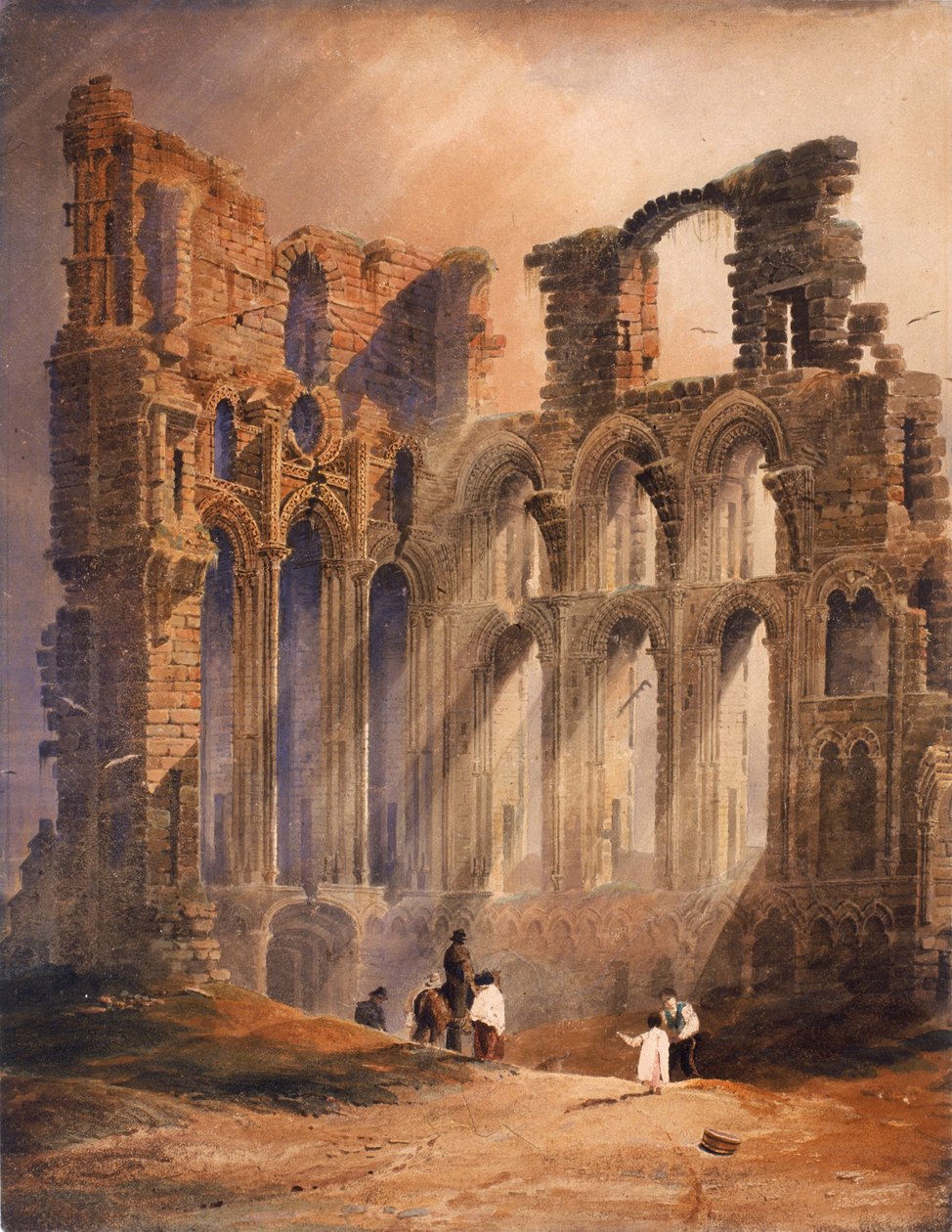 Tynemouth Priory von Luke Clennell