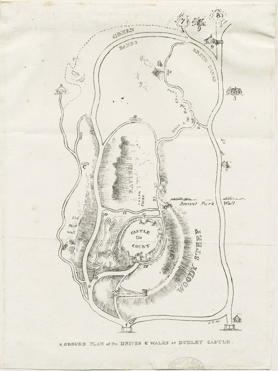 Dudley Schloss: Lithographie, undatiert [ca. 1825] von Luke Booker