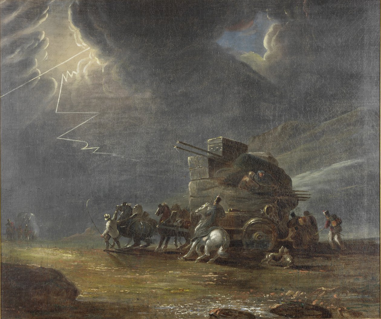 Der Gepäckwagen von Luke Clennell