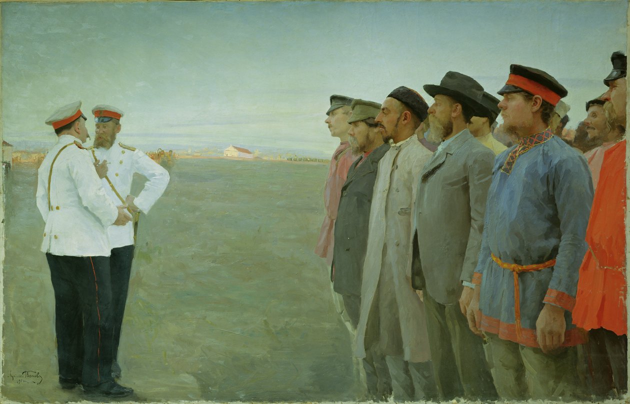 Mobilisiert, 1904 von Lukjan Vasilievich Popov