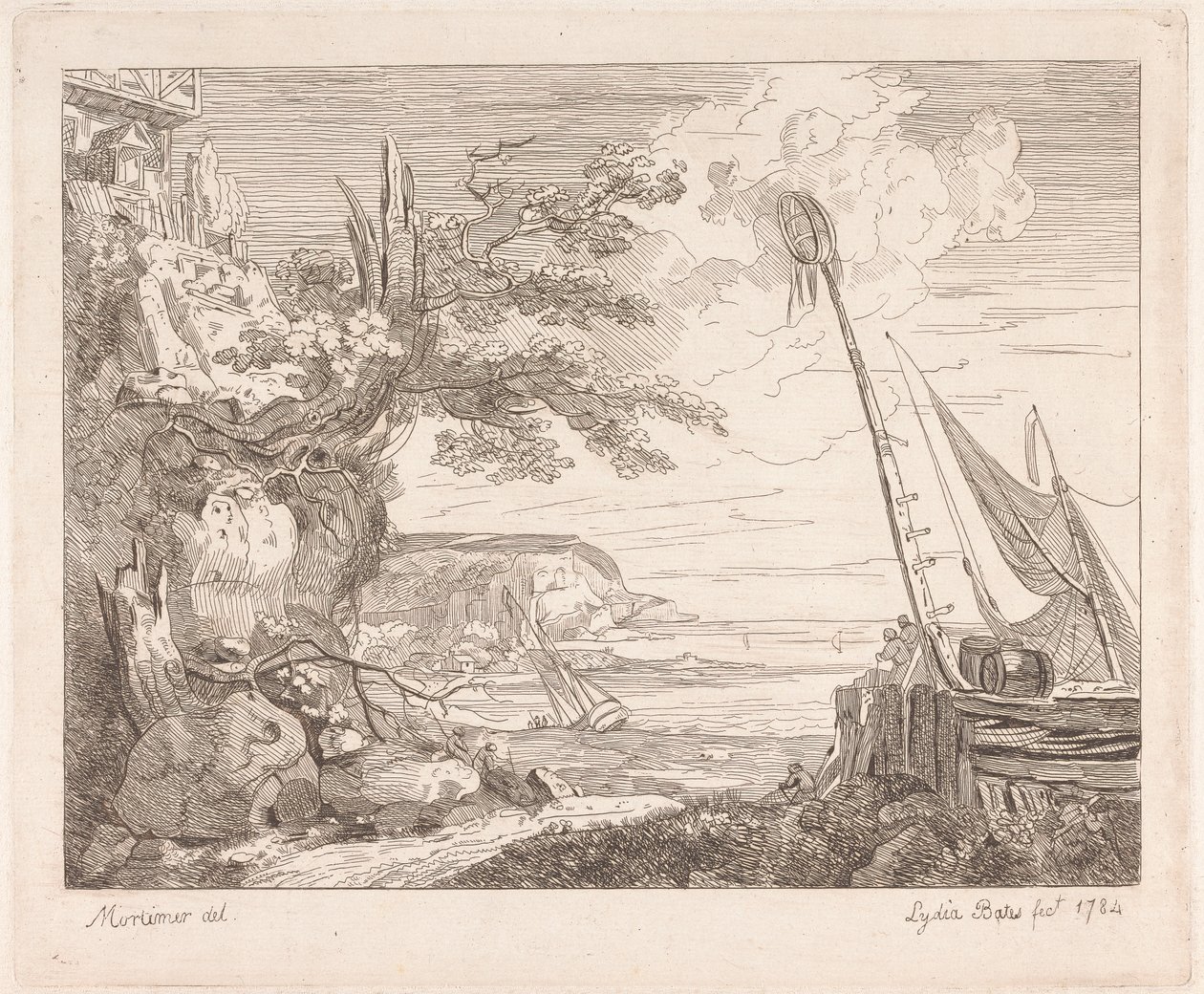 Küstenlandschaft von Lydia Bates