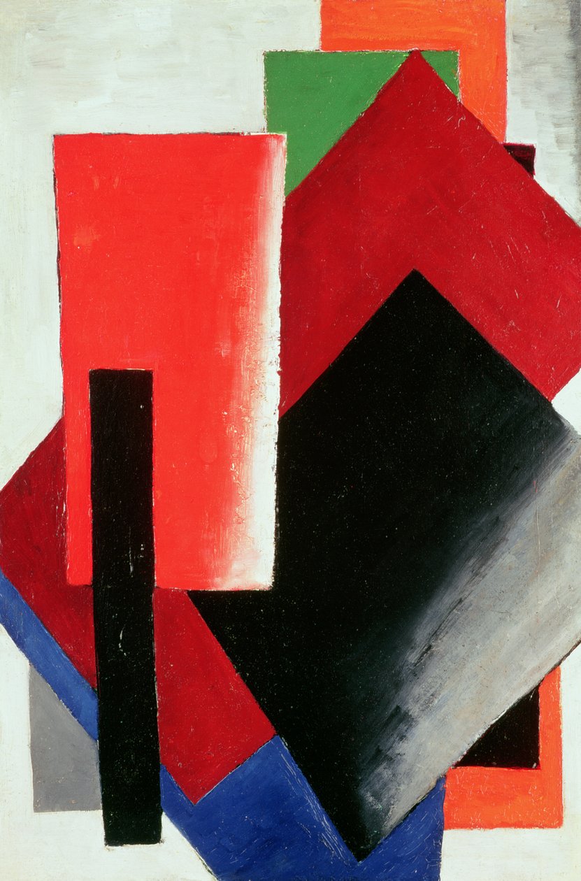 Architektonische Komposition, 1918 von Lyubov Sergeevna Popova