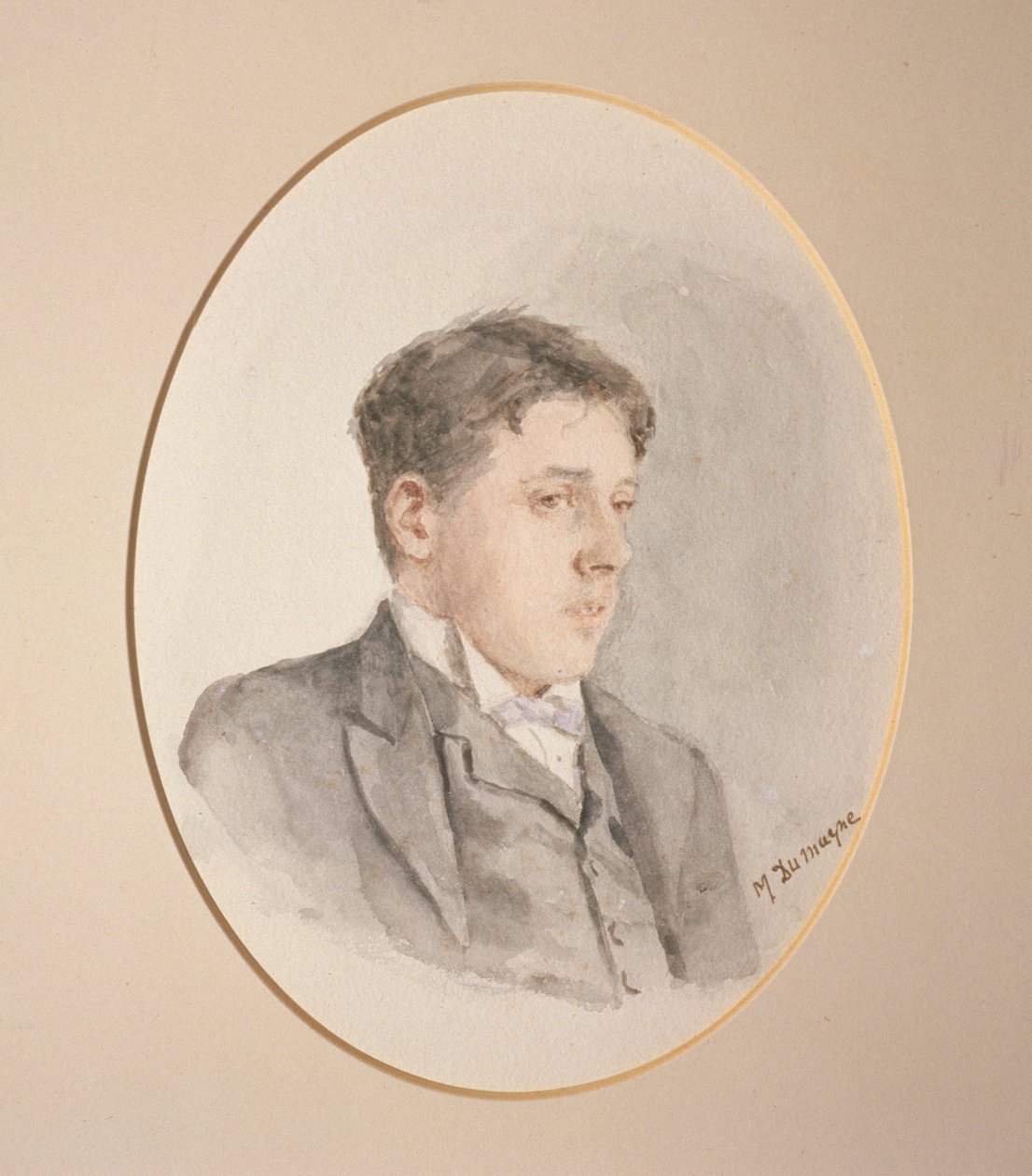Porträt von Arnold Bennett (1867-1931) von M. Dumayne