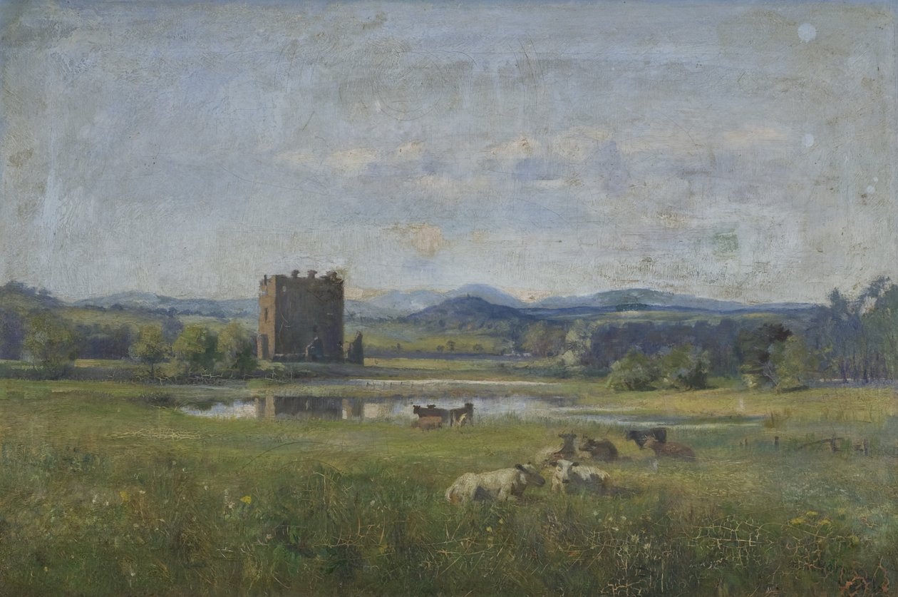 Threave Castle, 1881 von M. M. Harper