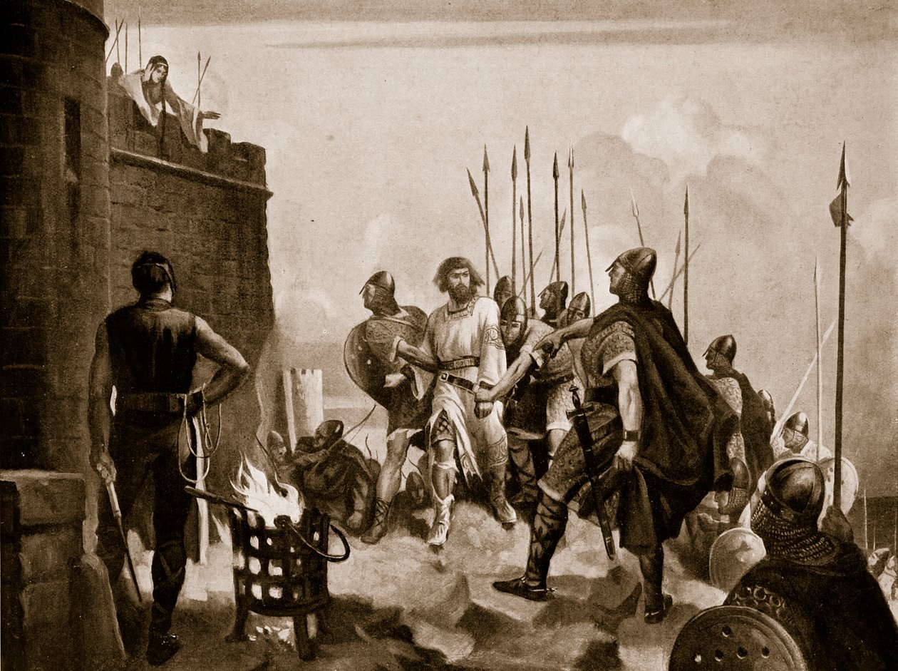 Die Kapitulation von Bamborough Castle von M. Mackinlay