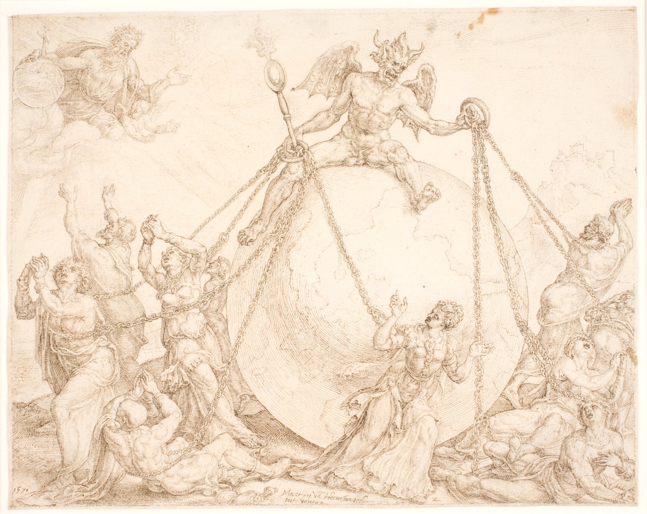 Adveniat regnum tuum (komme dein Reich) von Maarten van Heemskerck