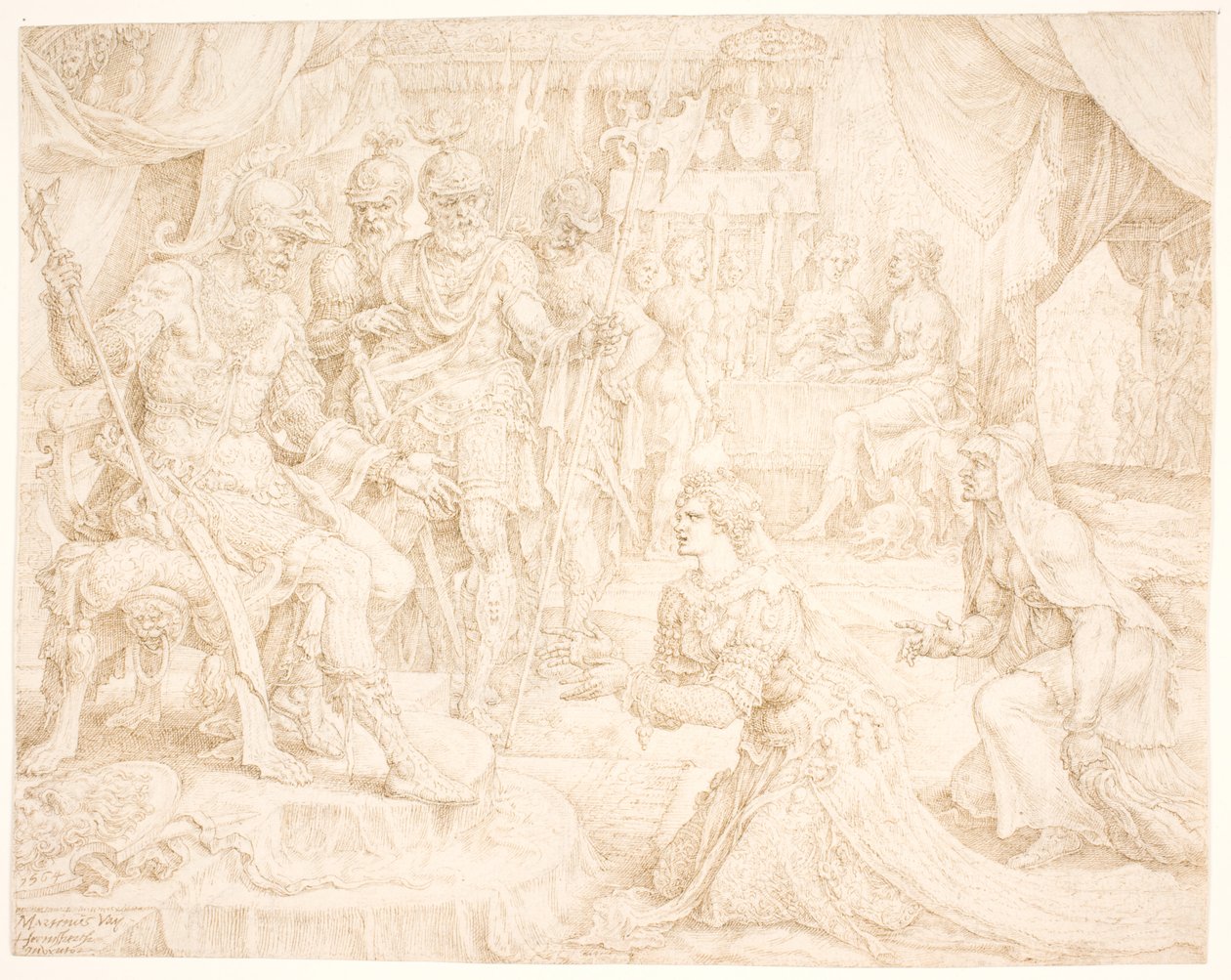 Judith vor Holofernes von Maarten van Heemskerck