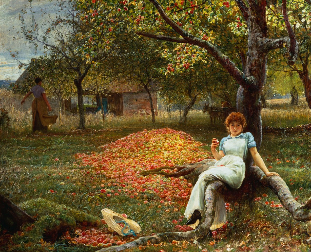 Der Apfelwein-Orchard, 1890 von Robert Walker Macbeth