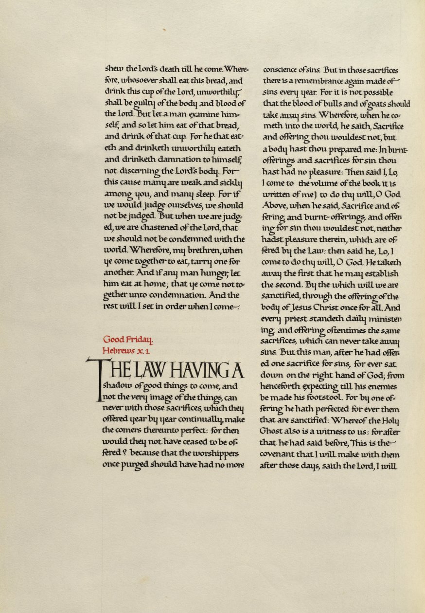 Geschmückte Textseite von Madelyn Walker