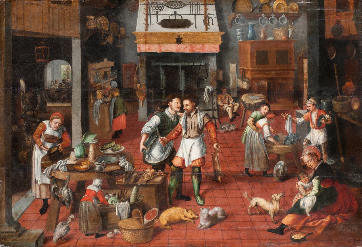 Kücheninterieur von Maerten van Cleve