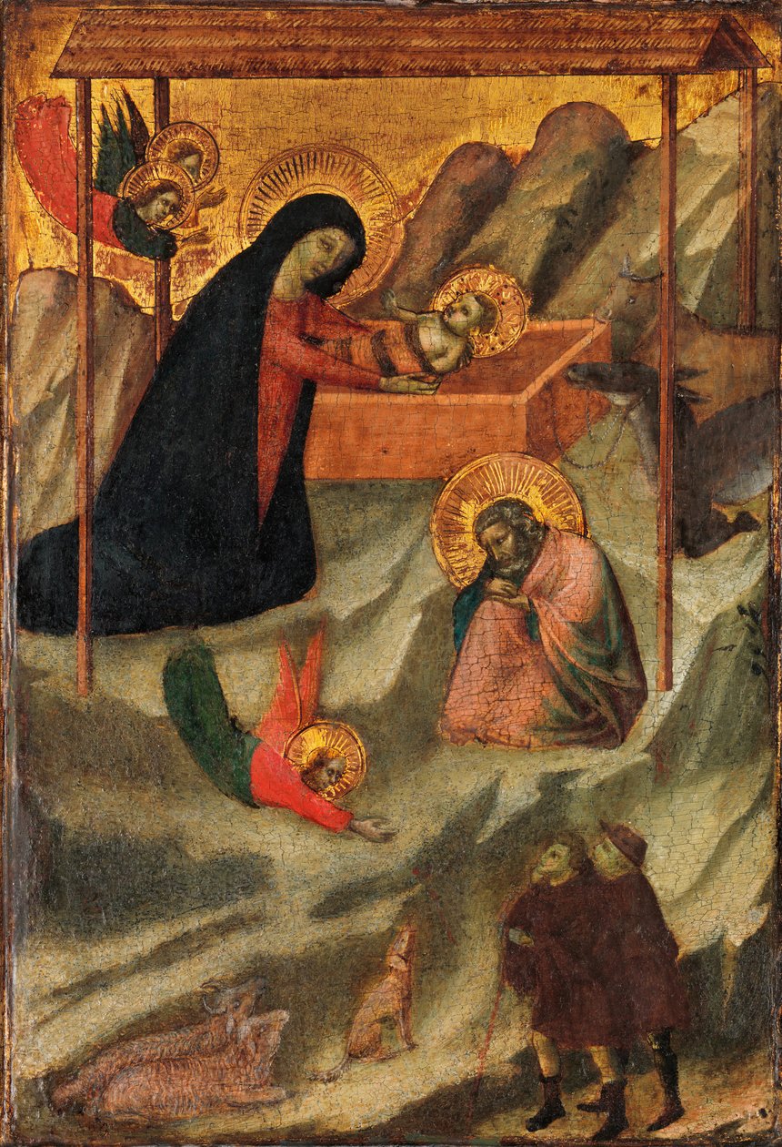 Die Geburt Christi von Maestro Daddesco