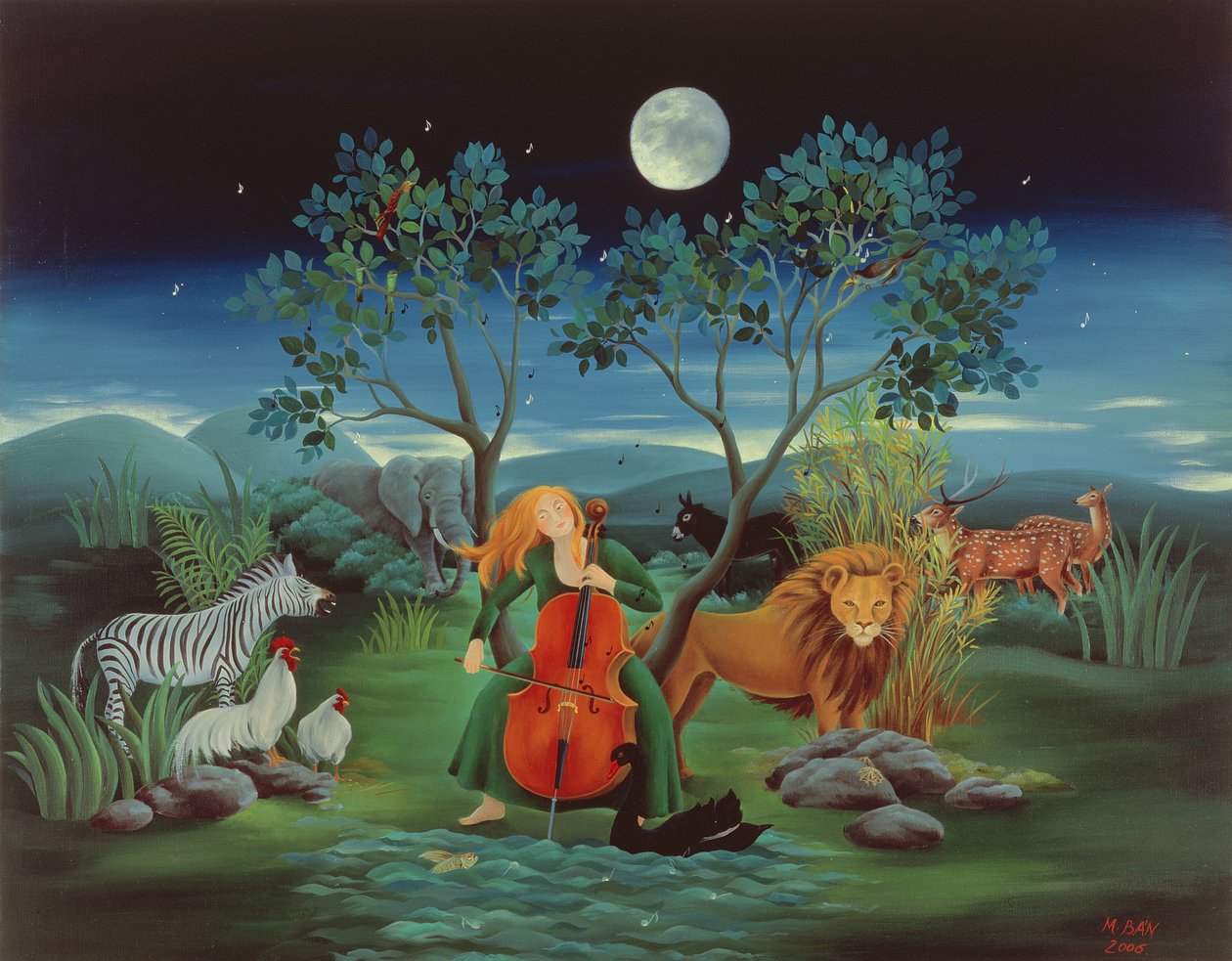 Mondschein-Sonate, 2006 von Magdolna Ban