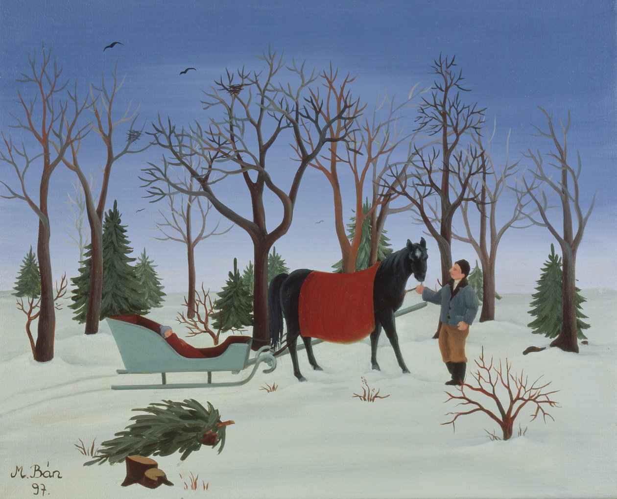 Winter, 1997 von Magdolna Ban