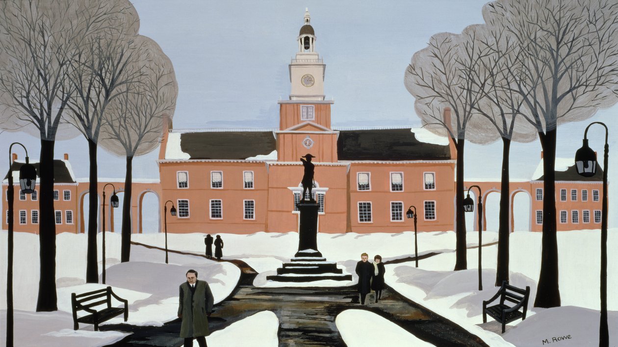 Philadelphia im Schnee von Maggie Rowe