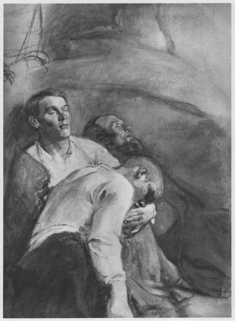 Gethsemane. Studie Beschreibung lt. Quellen von Magnus Enckell