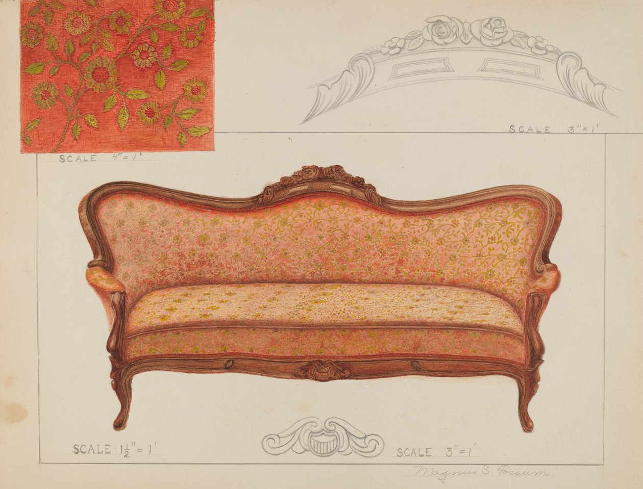 Sofa von Magnus S. Fossum