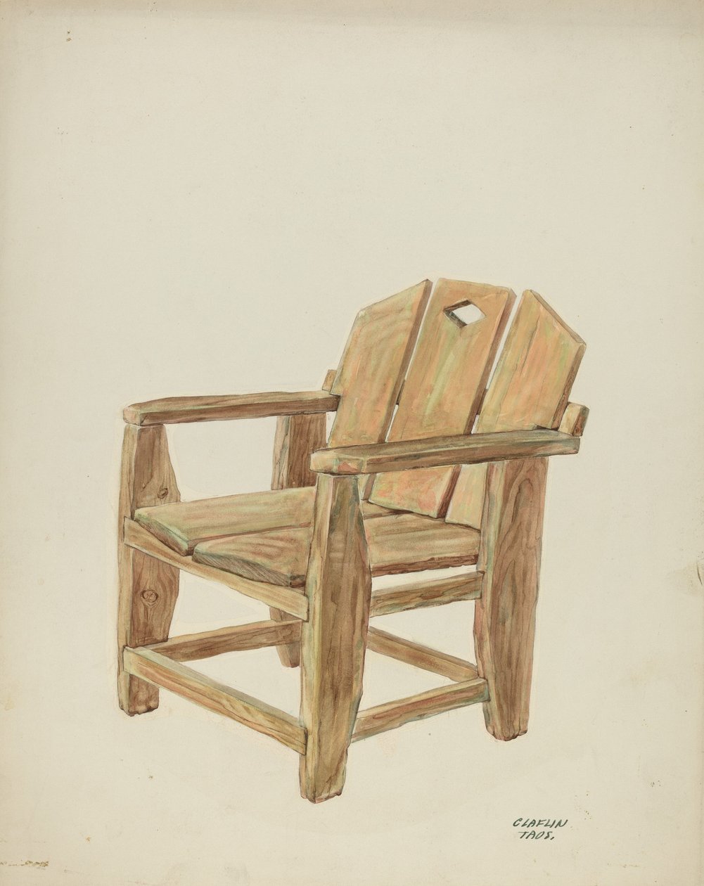 Stuhl von Majel G. Claflin