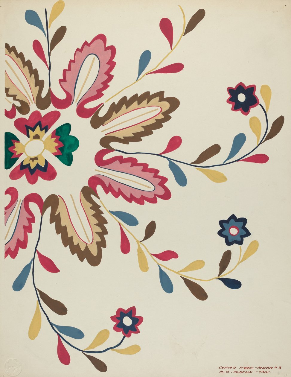 Colcha-Tafel von Majel G. Claflin