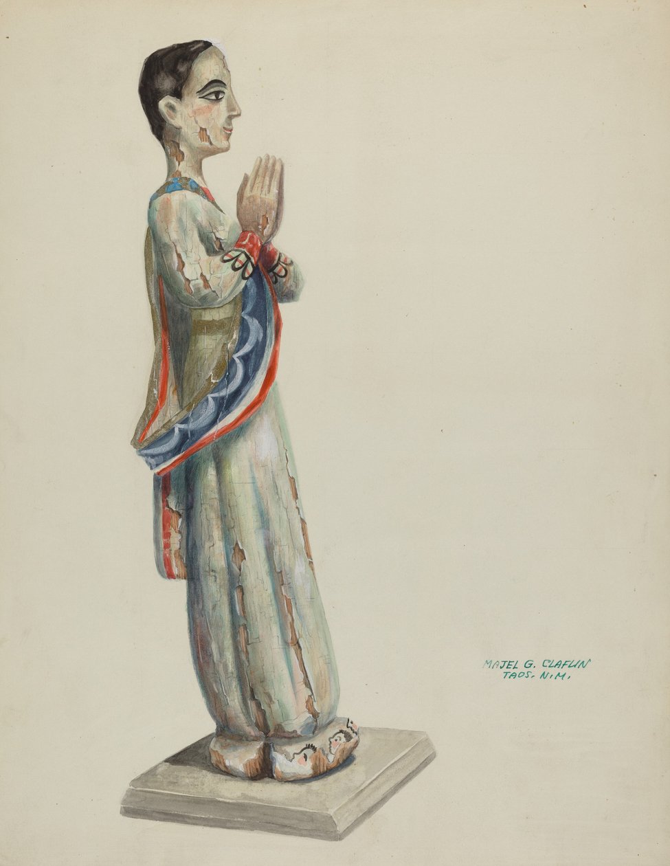 Unbefleckte Empfängnis von Majel G. Claflin