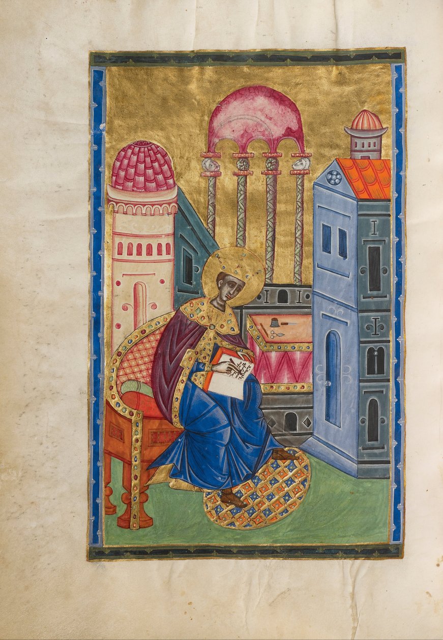Salomo schreibt von Malnazar  – illuminator