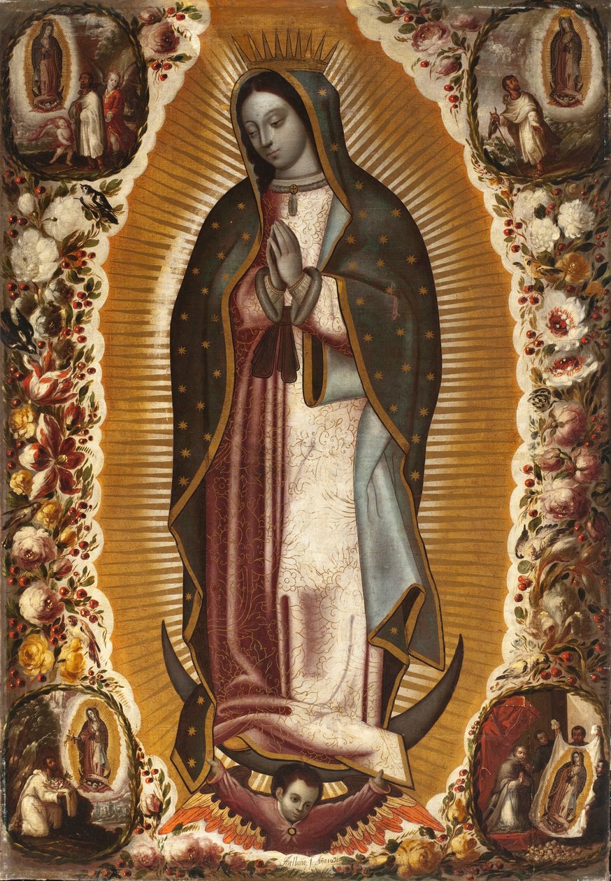 Jungfrau von Guadalupe von Manuel de Arellano