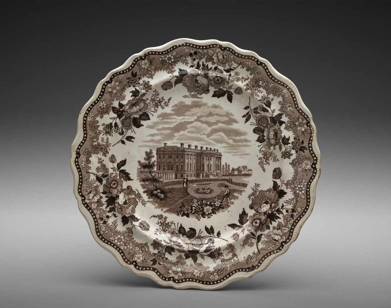 Teller, 1831-ca.1843 von Manufacturer Job and John Jackson