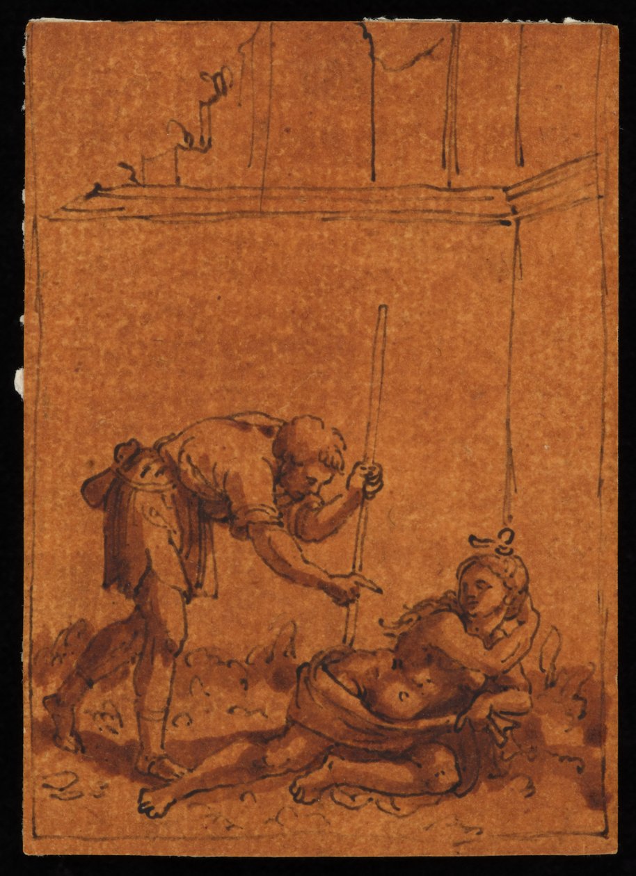 Cymon und Iphigenia von Marcantonio Raimondi