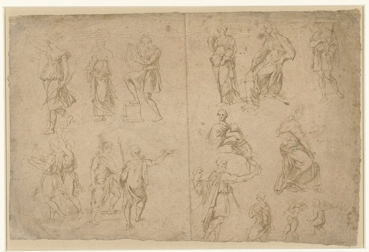 Motive von Marcantonio Raimondi