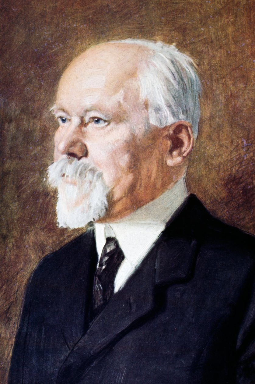 Porträt von Raymond Poincare (Bar-le-Duc) von Marcel Andre Baschet