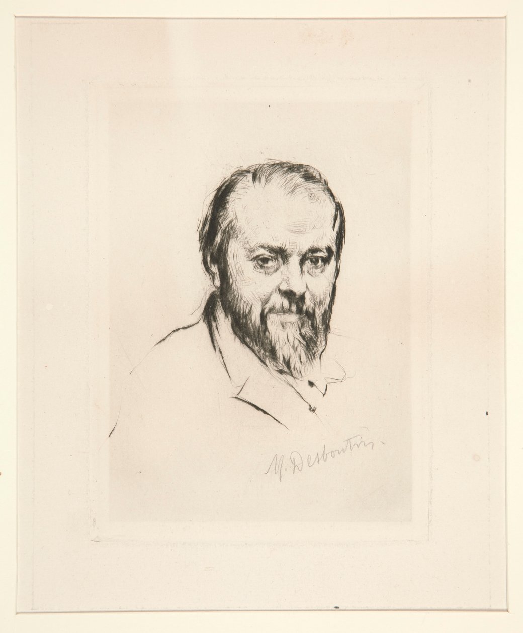 Porträt von J.J. Henner von Marcellin Desboutin
