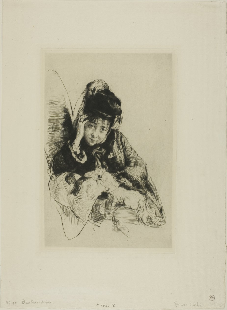 Mme. Desboutin von Marcellin Gilbert Desboutin