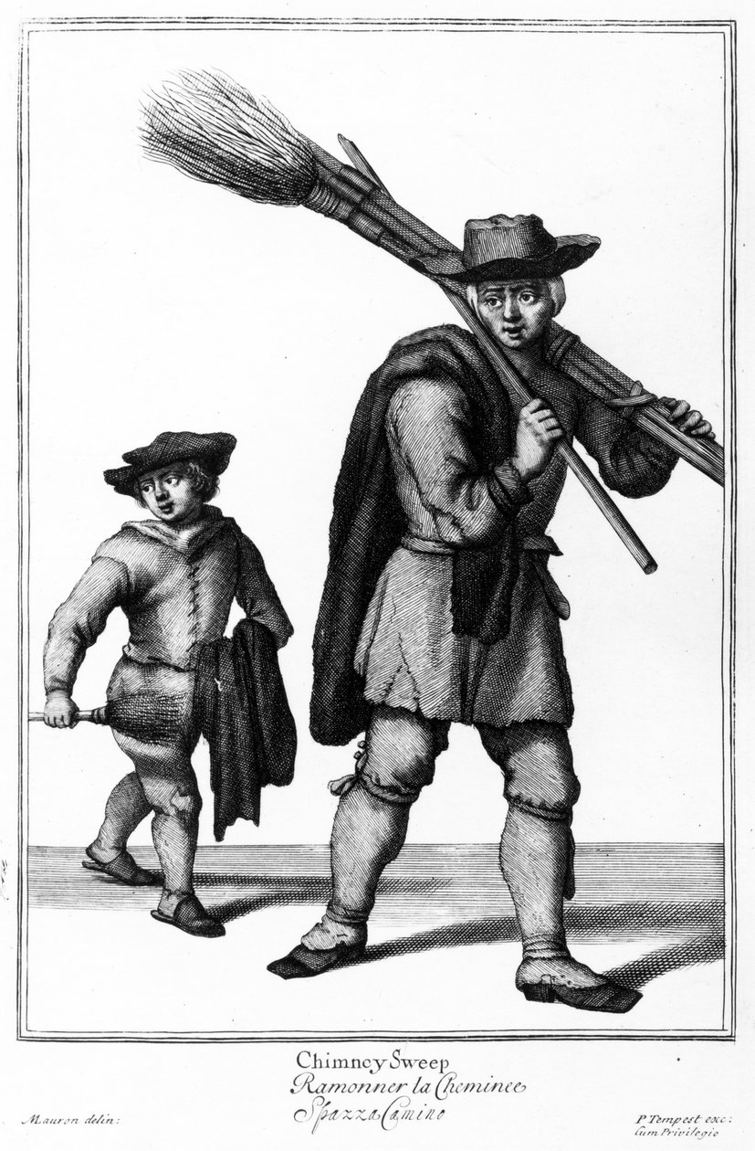 Schornsteinfeger, Illustration aus 
