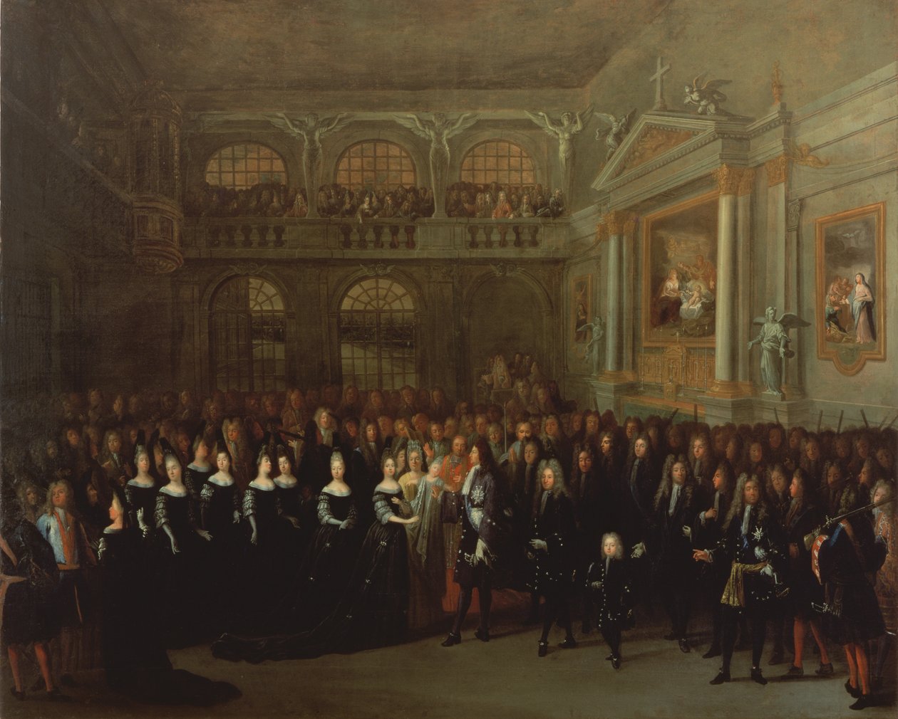 Ludwig XVI. taufte einen Pisani von Marchant