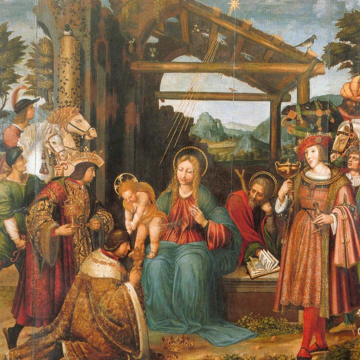 Anbetung der Heiligen Drei Könige von Marco Cardisco