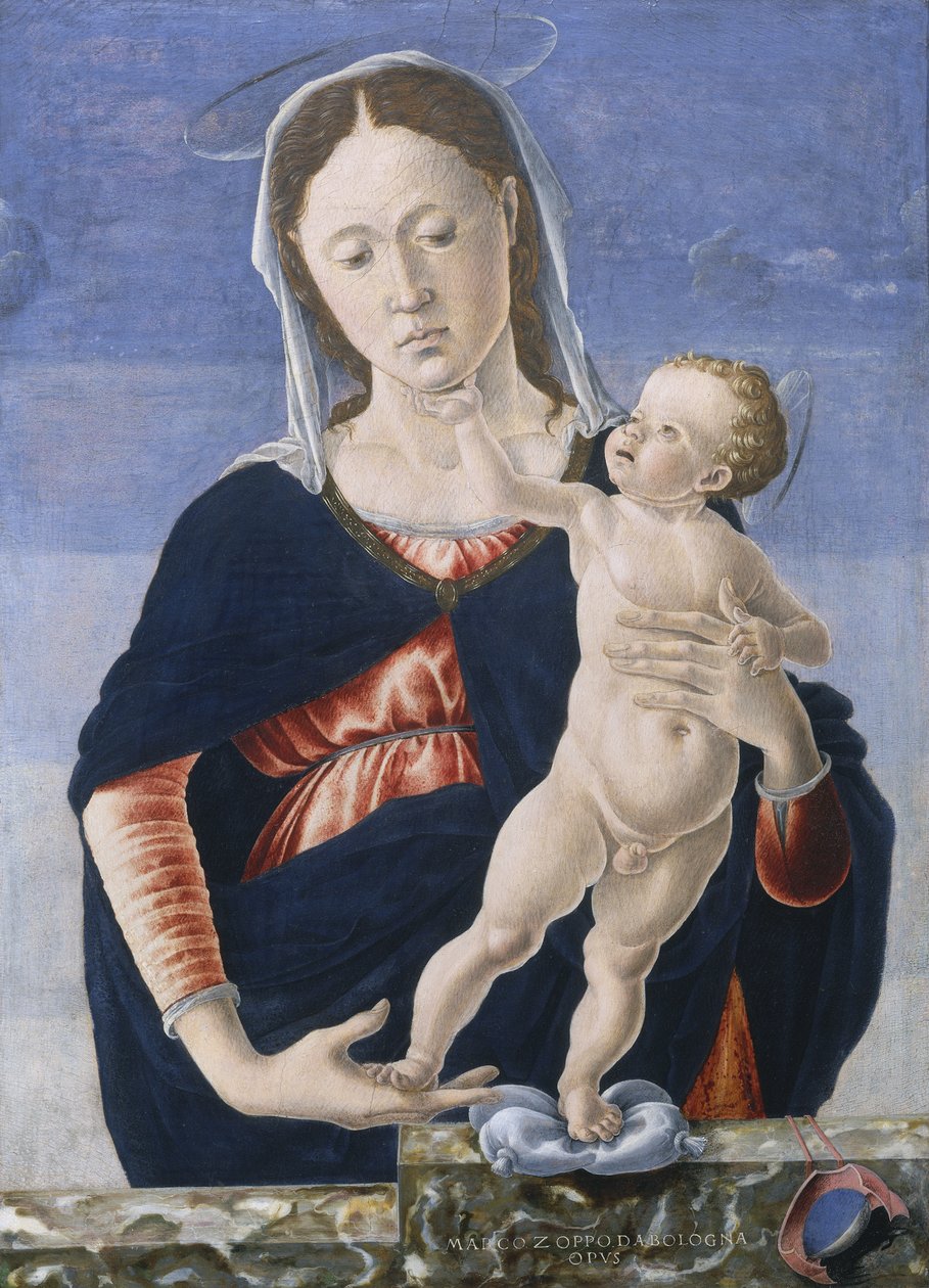 Madonna mit Kind, c.1467-8 von Marco Zoppo