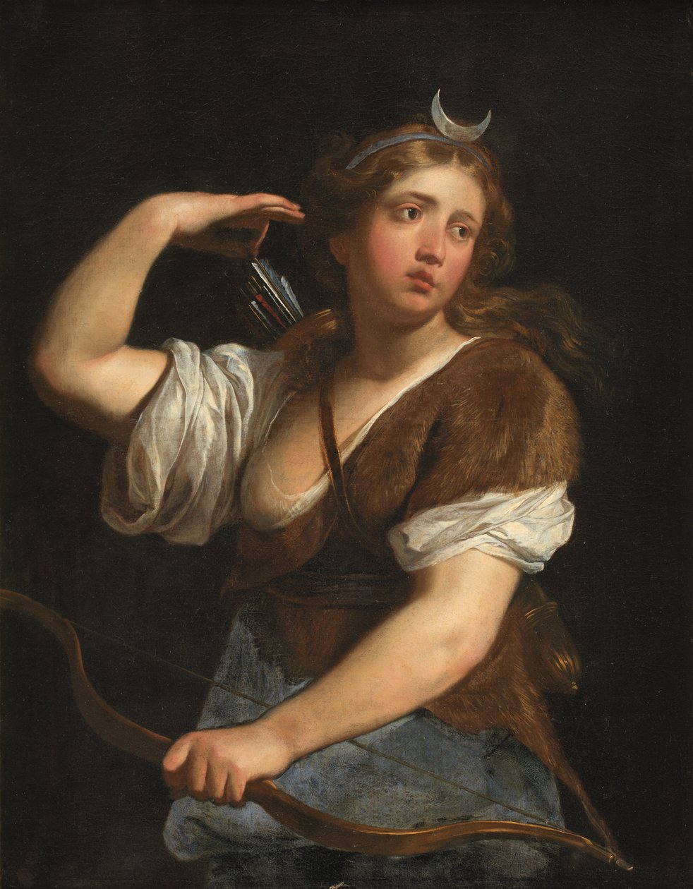 Diana auf der Jagd von Marcantonio Franceschini