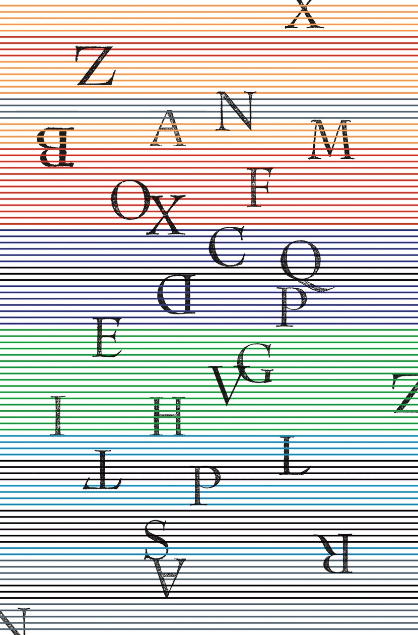 Buchstaben im Chaos von Marco Campedelli