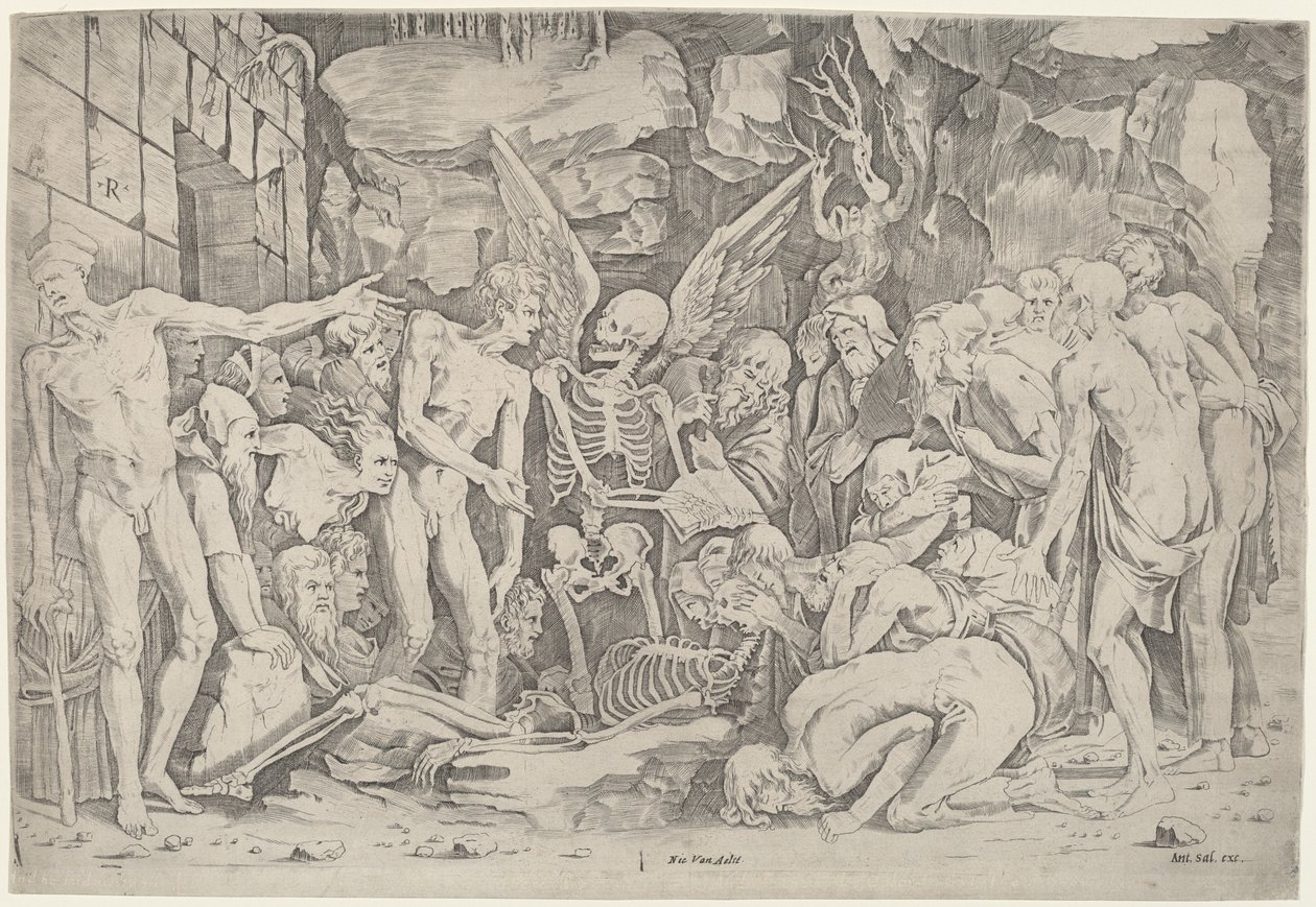 Die Skelette von Marco Dente, after Baccio Bandinelli