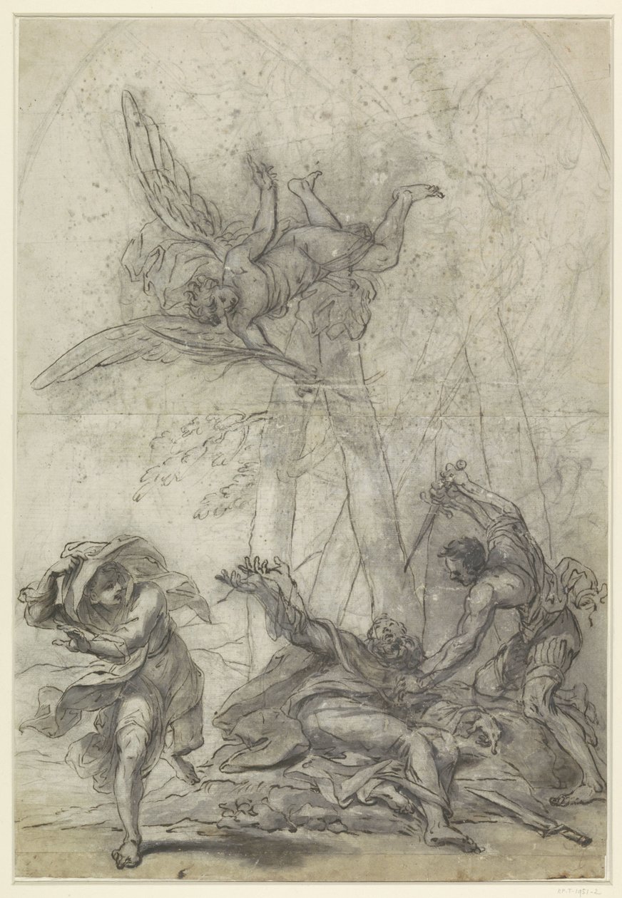 Martyrium des heiligen Petrus Martyr von Marco Marcola (possibly)