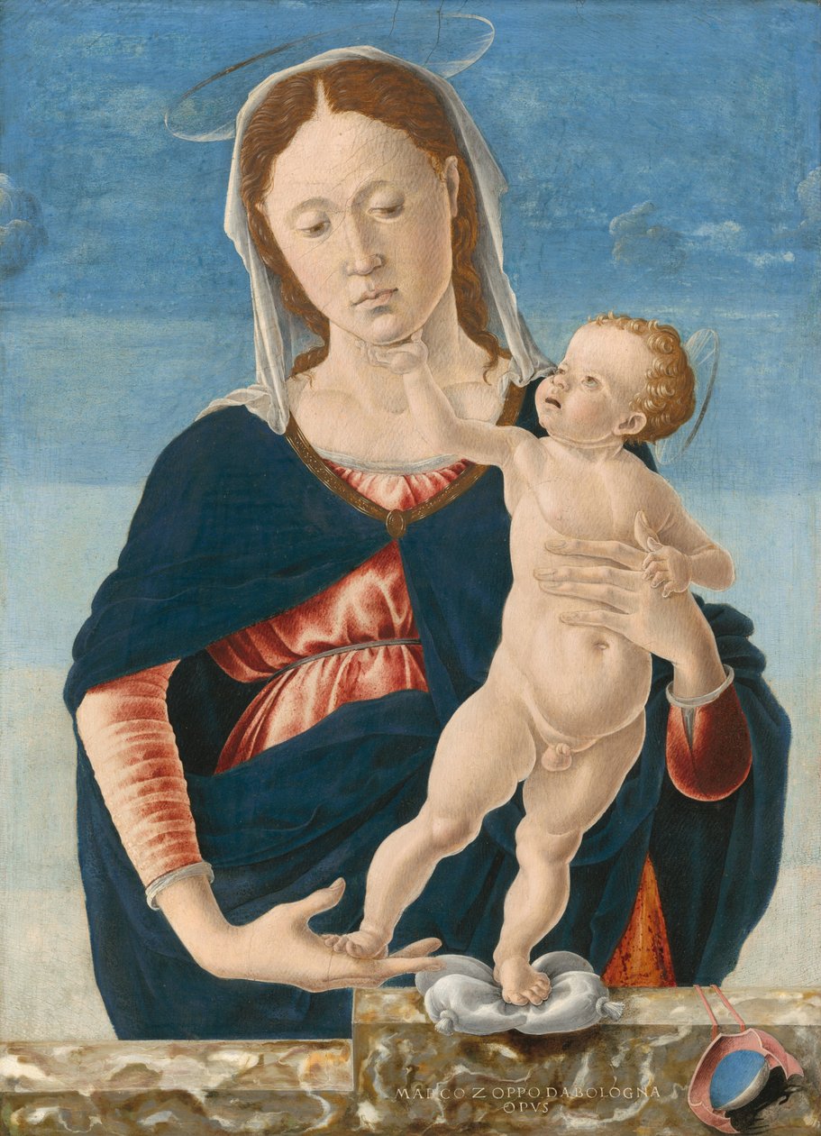 Madonna mit Kind von Marco Zoppo or Imitator